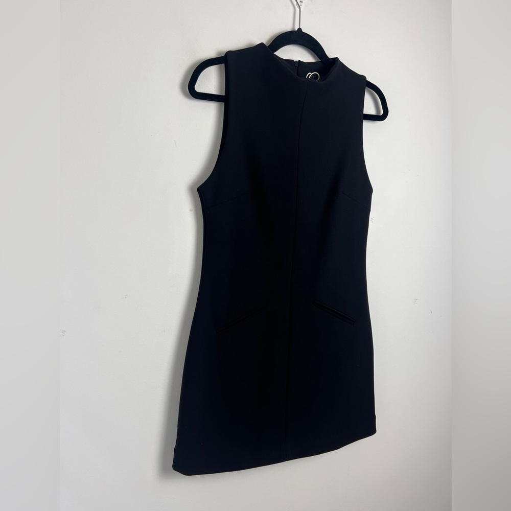 NEW ZARA Women's Medium Black Chic Minimalist Sleeveless Mini Dress - Picture 8 of 13